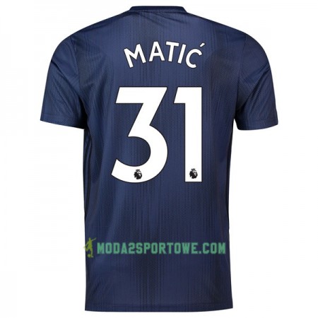 Koszulka Manchester United Matic 31 2018/19 Trzeci Stroje Piłkarskie Krótki Rękaw
